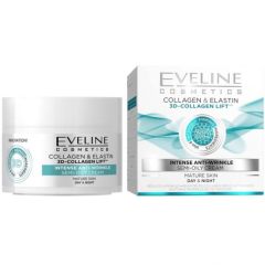 Eveline crema fata 50ml 3D Anti-Rid Collagen Elastin