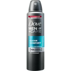 Deodorant spray Dove Men Clean Comfort 150 ml