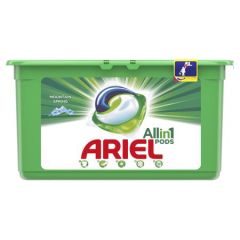Ariel detergent capsule 37buc Pods Mountain Spring, 37 spalari