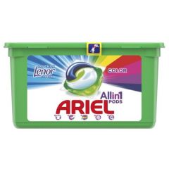 Ariel detergent capsule 39buc Pods Color, Touch of Lenor, 39 spalari