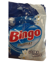 Bingo Detergent Automat 2in1 Ultra White, 20 spalari, 2 kg