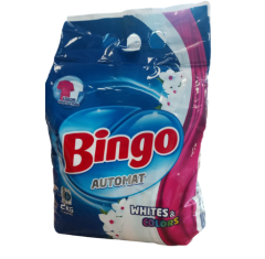 Bingo Detergent Automat 2in1 White&Colors, 20 spalari, 2 kg