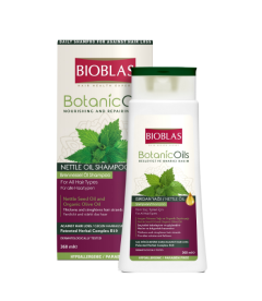 Bioblas Botanic Oils Sampon cu ulei de urzica pentru par subtire si fragil, 360 ml+Cadou
