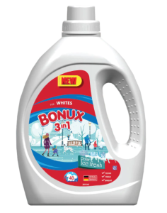 Detergent lichid Bonux 3in1 Ice Fresh, 40 spalari, 2 L