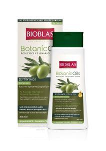 Bioblas Botanic Oils Sampon cu ulei de masline, pentru par uscat si deteriorat , 360 ml +150ml Argan
