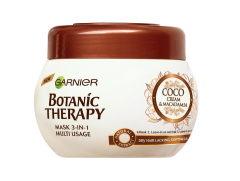 Botanic Therapy Masca de par Coco Milk & Macadamia pentru par uscat, 300 ml