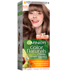 Garnier Color Naturals Vopsea de Par Permanenta cu Amoniac, 6.25 Castaniu, 110 ml