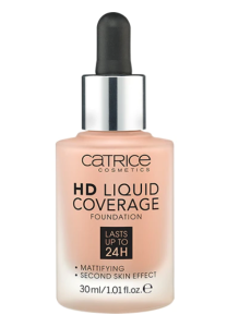 Catrice HD Liquid Coverage Foundation, 30 ml-Warm Beige 040 