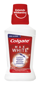 Colgate Max White Expert Apa de Gura cu Efect de Albire, 250 ml