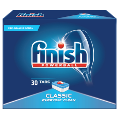 Detergent pentru masina de spalat vase Finish Classic, 30 tablete