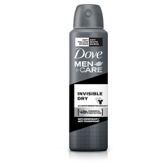 Deodorant spray Dove Men Invisible Dry 150 ml