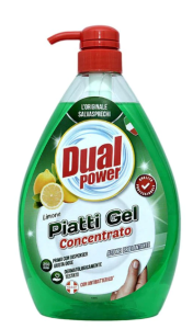 Detergent Concentrat Vase Dual Power cu Lamaie, 1000ml