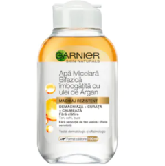 Garnier Skin Naturals Apa micelara bifazica cu ulei de argan, 100 ml