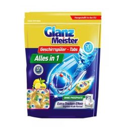 Glanz Meister Detergent Tablete pentru Masina de Spalat Vase, 90 capsule
