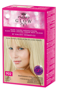 Glow Kallos Vopsea de Par 902 Bej Blond, 40ml