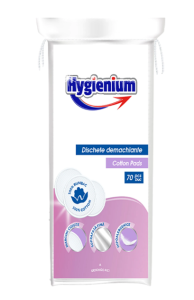 Hygienium Dischete Demachiante 100% bumbac, 70 bucati