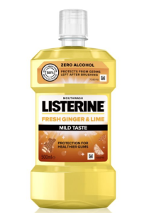 Listerine Apa de Gura Fresh Ginger Lime, 500ml