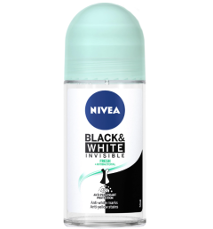 Deodorant roll-on Nivea Invisible for Black & White Fresh, 50ml