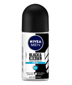 Deodorant roll on Nivea Men Invisible Black & White