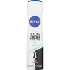 Nivea Antiperspirant Deo Woman Invisible Black&White Fresh, 150ml