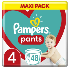 Scutece Pants Active Baby Nr. 4, 9-15 kg, 48 bucati, Pampers
