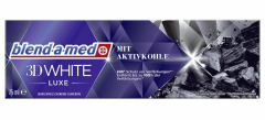 Blend-a-Med Pasta de Dinti 3D White Luxe Charcoal, 75 ml