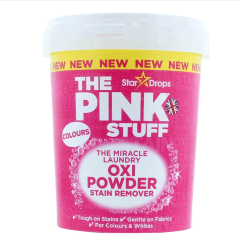 The Pink Stuff Pudra pentru Indepartat Pete Rufe Colorate Oxi Powder, 1.2 kg