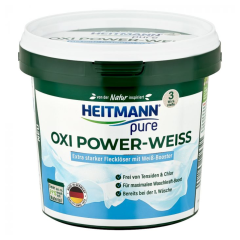Heitmann Pure Oxi Power Pudra indepartat pete pentru rufe albe, 500 gr