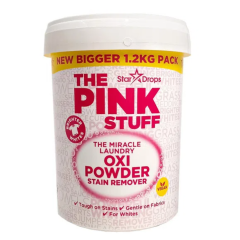 The Pink Stuff Pudra pentru Indepartat Pete Rufe Albe Oxi Powder, 1.2 kg