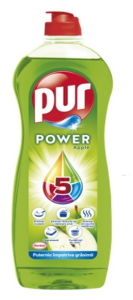 Pur Detergent Vase Lichid Power 5 Apple, 750ml