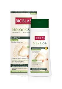 Bioblas Botanic Oils Sampon Par cu Ulei de Usturoi, pentru toate tipurile de păr, 360 ml