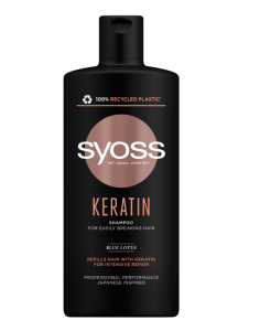  Syoss Keratin Hair Perfection Sampon pentru par uscat, 440 ml