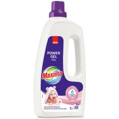 Sano Maxima Detergent Haine Lichid Power Gel Baby, 1L
