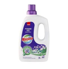 Sano Maxima Detergent Haine Lichid Power Gel Spring Flowers,60 spalari,  3L