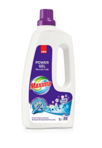 Detergent rufe Sano Maxima Power Gel Mountain Fresh 1L, 20 spalari