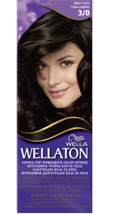 Vopsea de par permanenta Wella Wellaton 3/0 Dark Brown, 110 ml