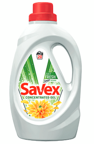 Savex 2in1 Fresh Detergent Lichid 1.1l, 20 spalari 