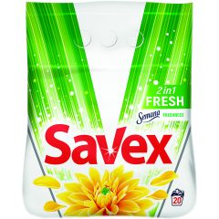 Savex 2in1, Semana Fresh Detergent Rufe Automat 2kg, 20 spalari