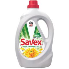 Savex Detergent Lichid 2.2l, 2in1, Semana Fresh, 40 spalari