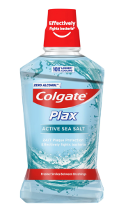 Colgate Apa de Gura Plax Active SeaSalt, 500 ml