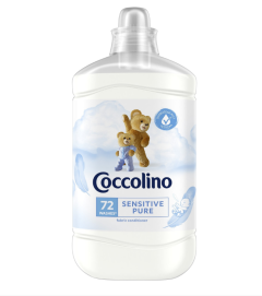 Balsam de rufe Coccolino Sensitive Pure, 1.8 litri, 72 spalari
