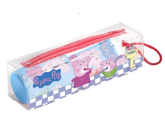 Set Dental Peppa Pig pentru copii pahar pasta de dinti periuta si etui