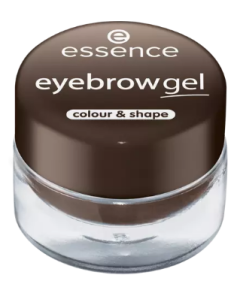 Essence Gel Sprancene Colour & Shape Eyebrow Gel - 04 Dark Brown, 3g