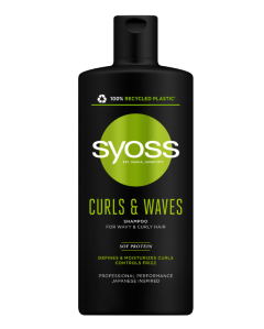 Syoss Curls&Waves Sampon pentru par ondulat, 440 ml