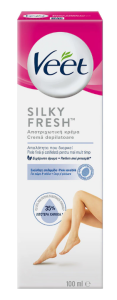 Veet Silky Fresh Crema depilatoare pentru piele normala, 100 ml