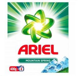 Ariel detergent rufe automat 400g Mountain Spring, 4 spalari