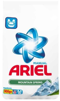 Ariel detergent manual 900g 3D Actives, 15 spalari