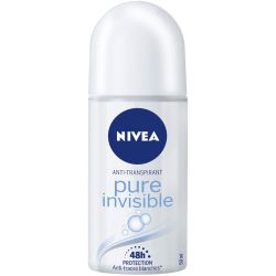 Antiperspirant Roll On Nivea Pure invisible, 50 ml