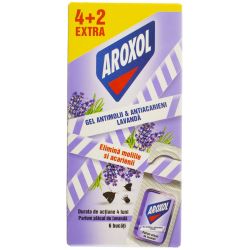 AROXOL  anti molii gel lavanda, 4+2 buc gratis