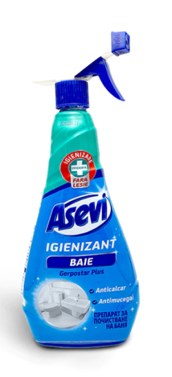 Asevi Solutie Igienizant Baie, 750 ml